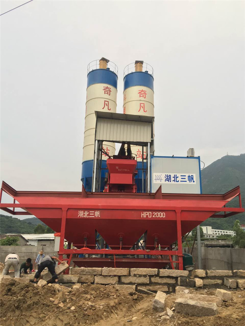 運城湖北金山混凝土攪拌站 Hubei Jinshan concrete mixing station