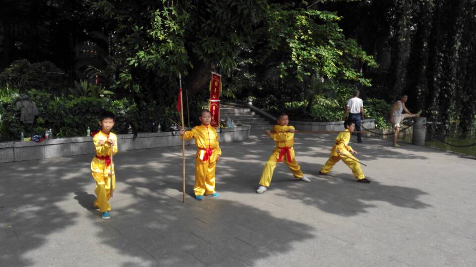 桂林广西武术培训环境