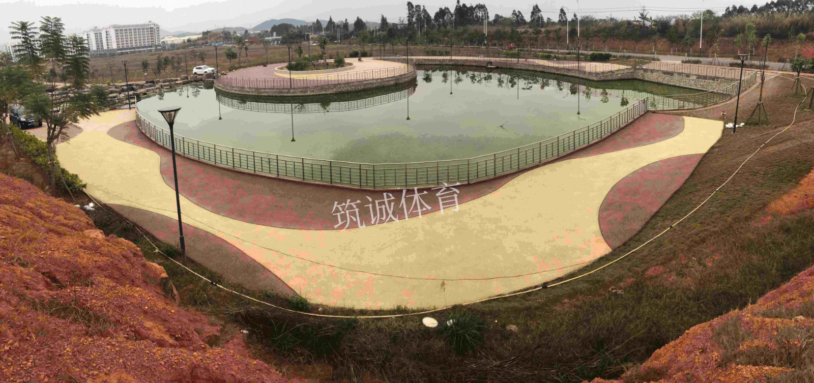 广西师范学院(五合校区)滨水景观沥青改色水印 1.jpg